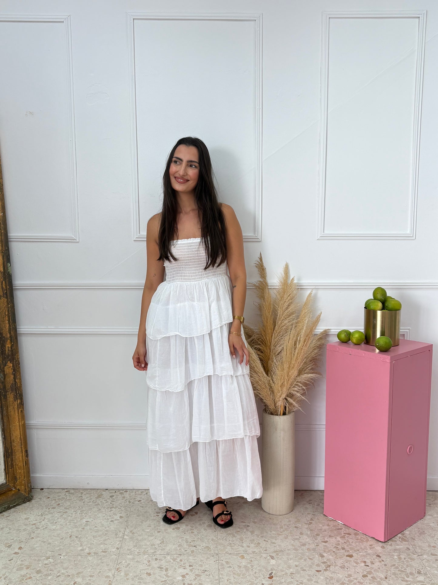 VESTIDO MALLORCA BLANCO