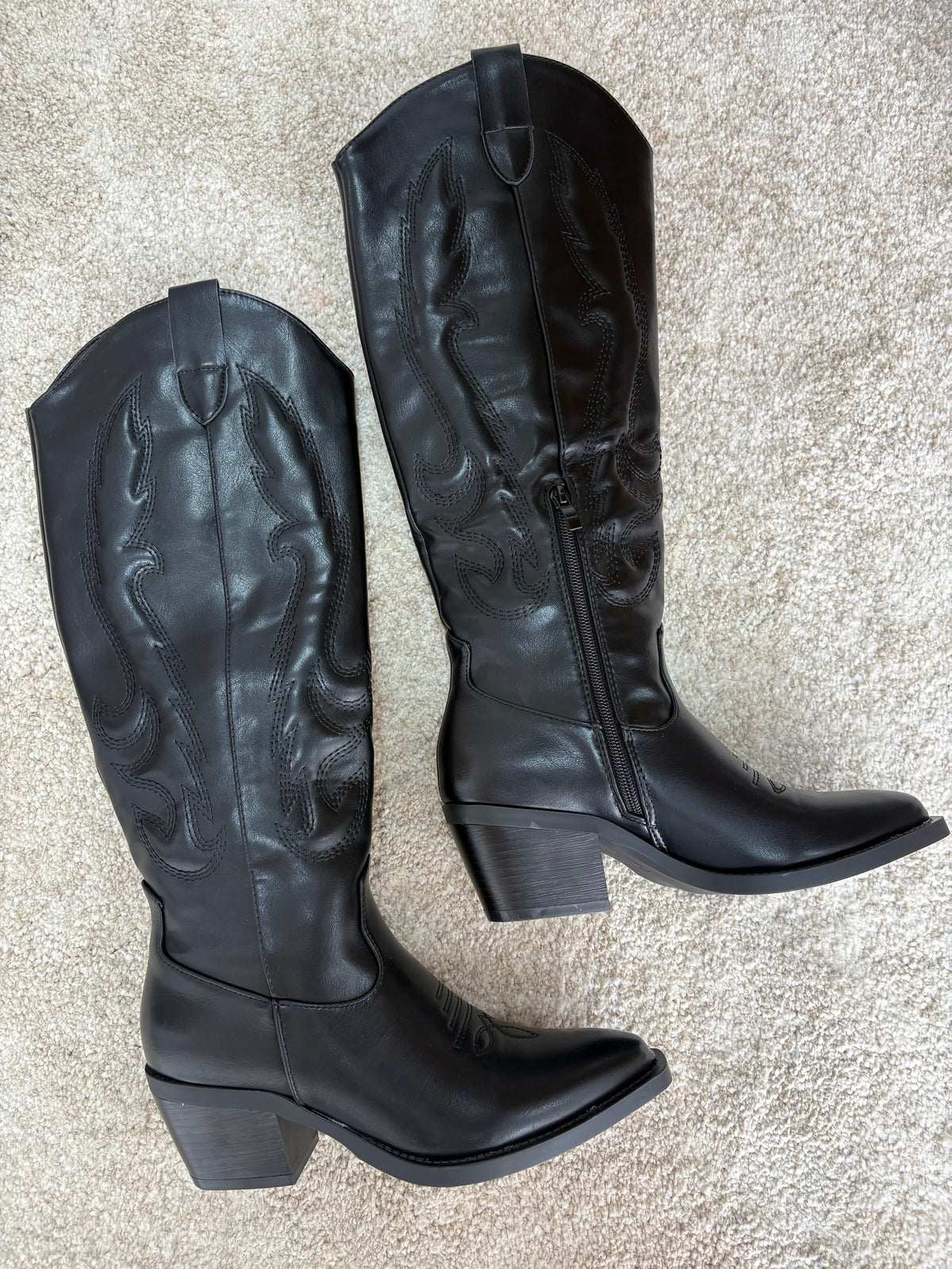 BOTA COWBOY NEGRA