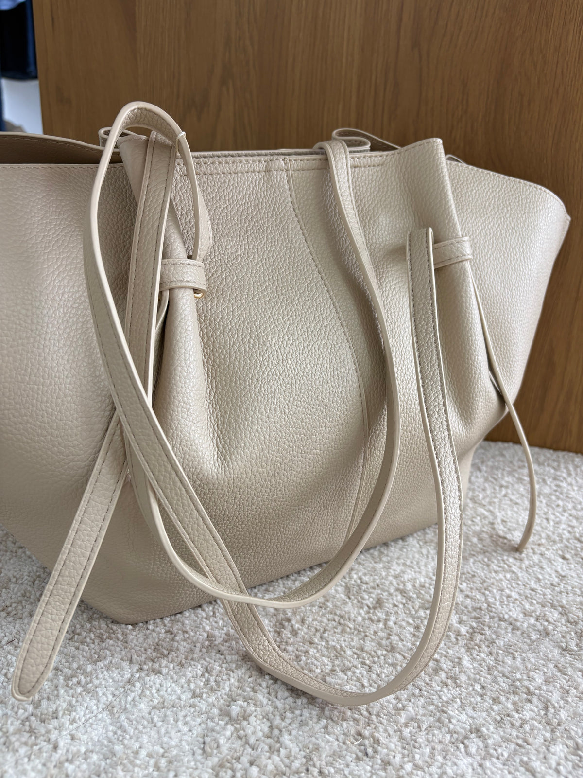 MAXI BOLSO BEIGE POLENE
