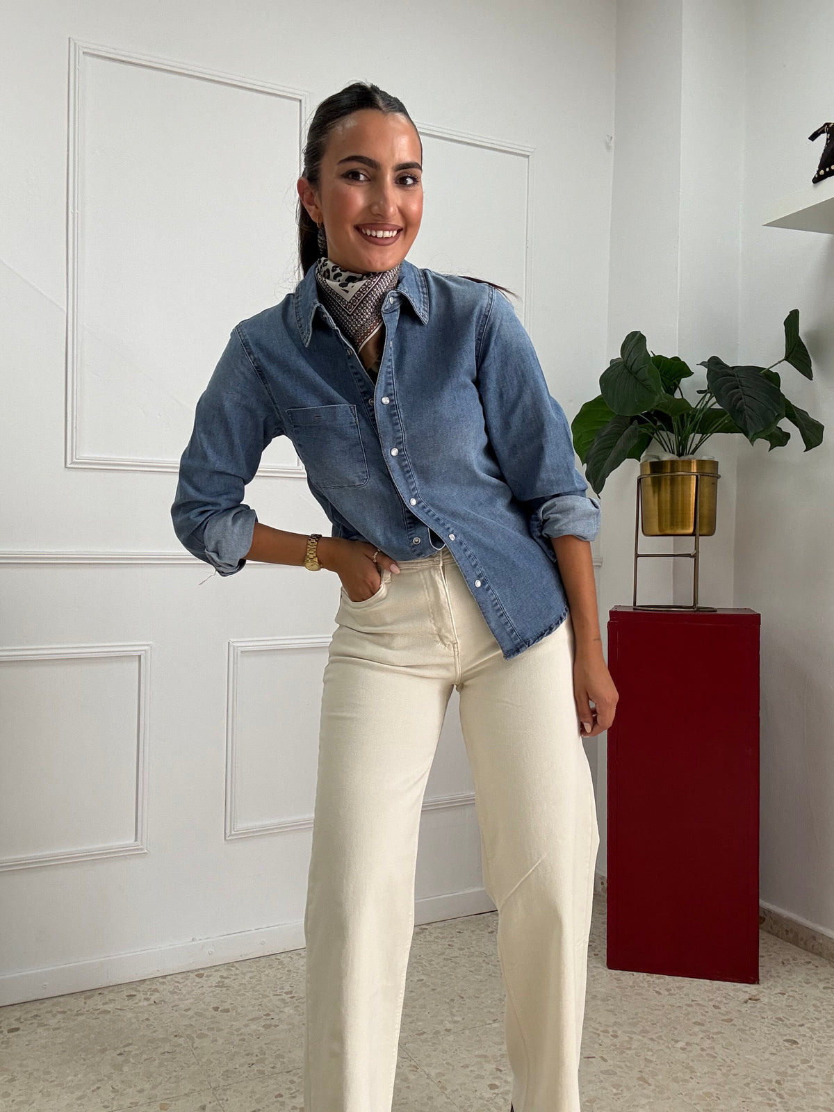 CAMISA DENIM
