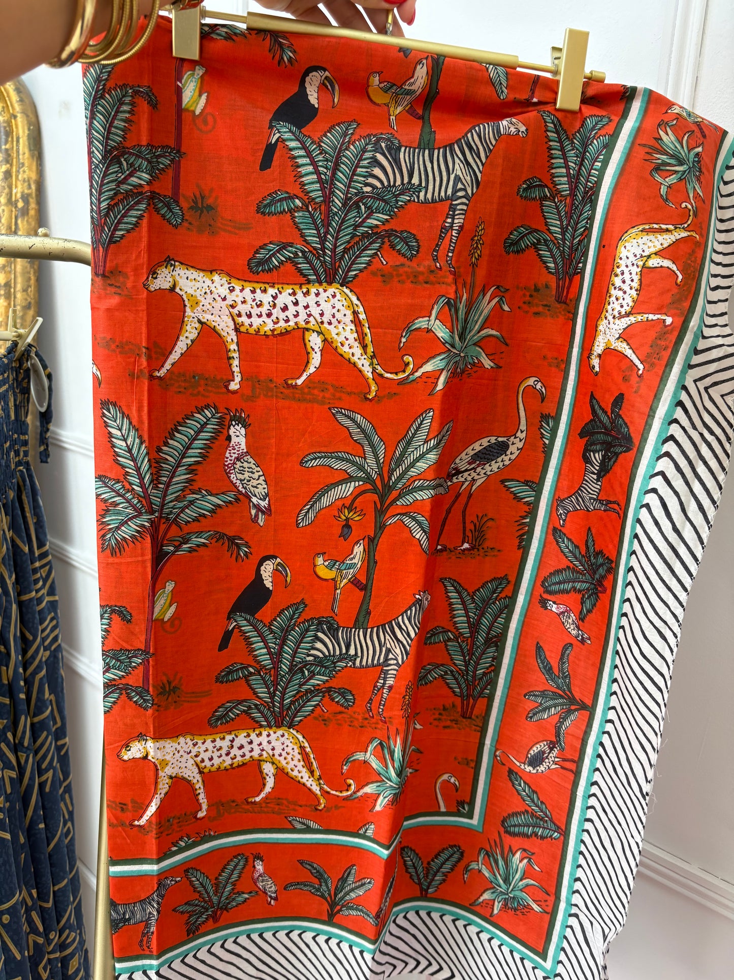 PAREO NARANJA SÁBANA