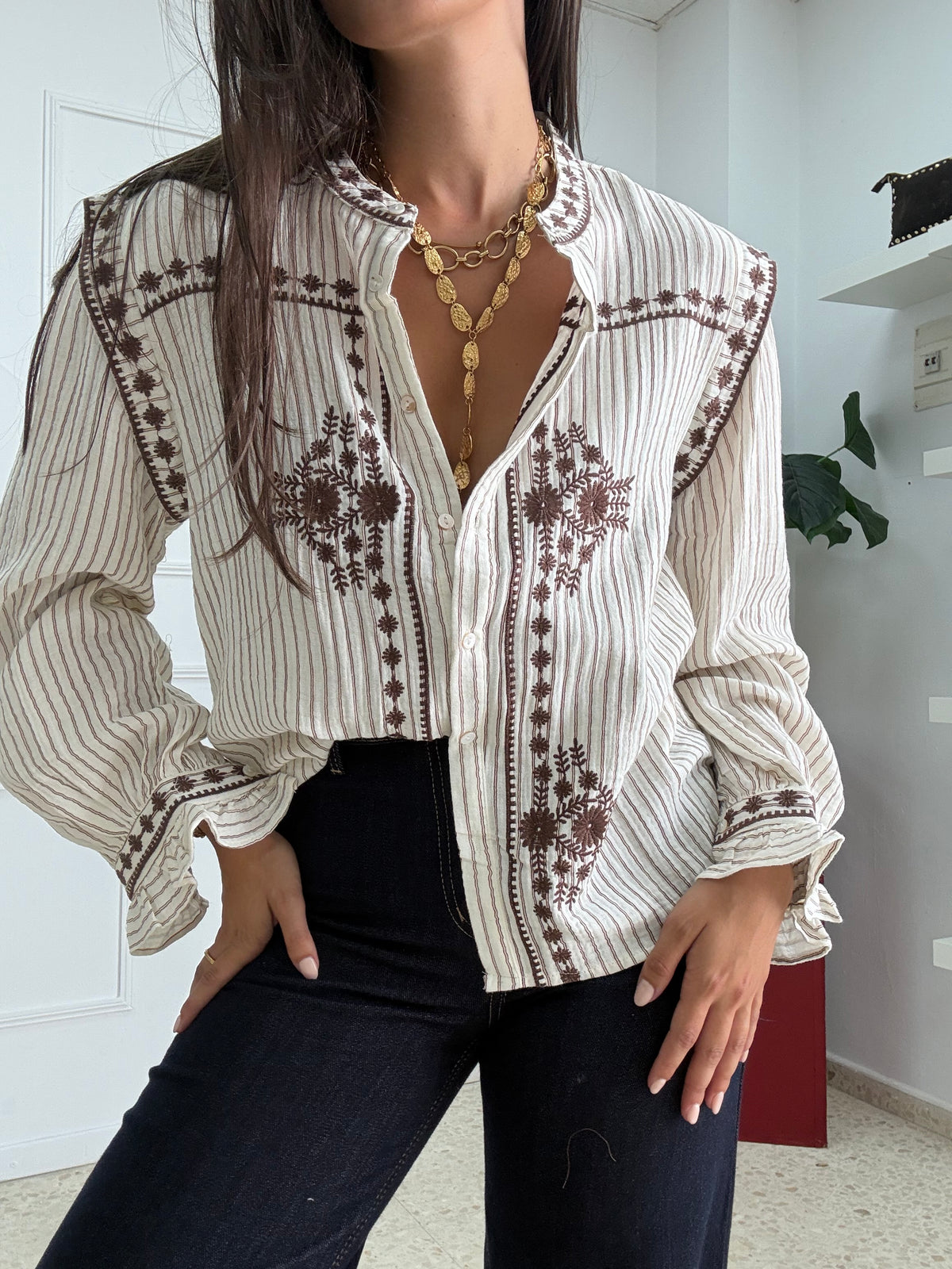 CAMISA RAYA