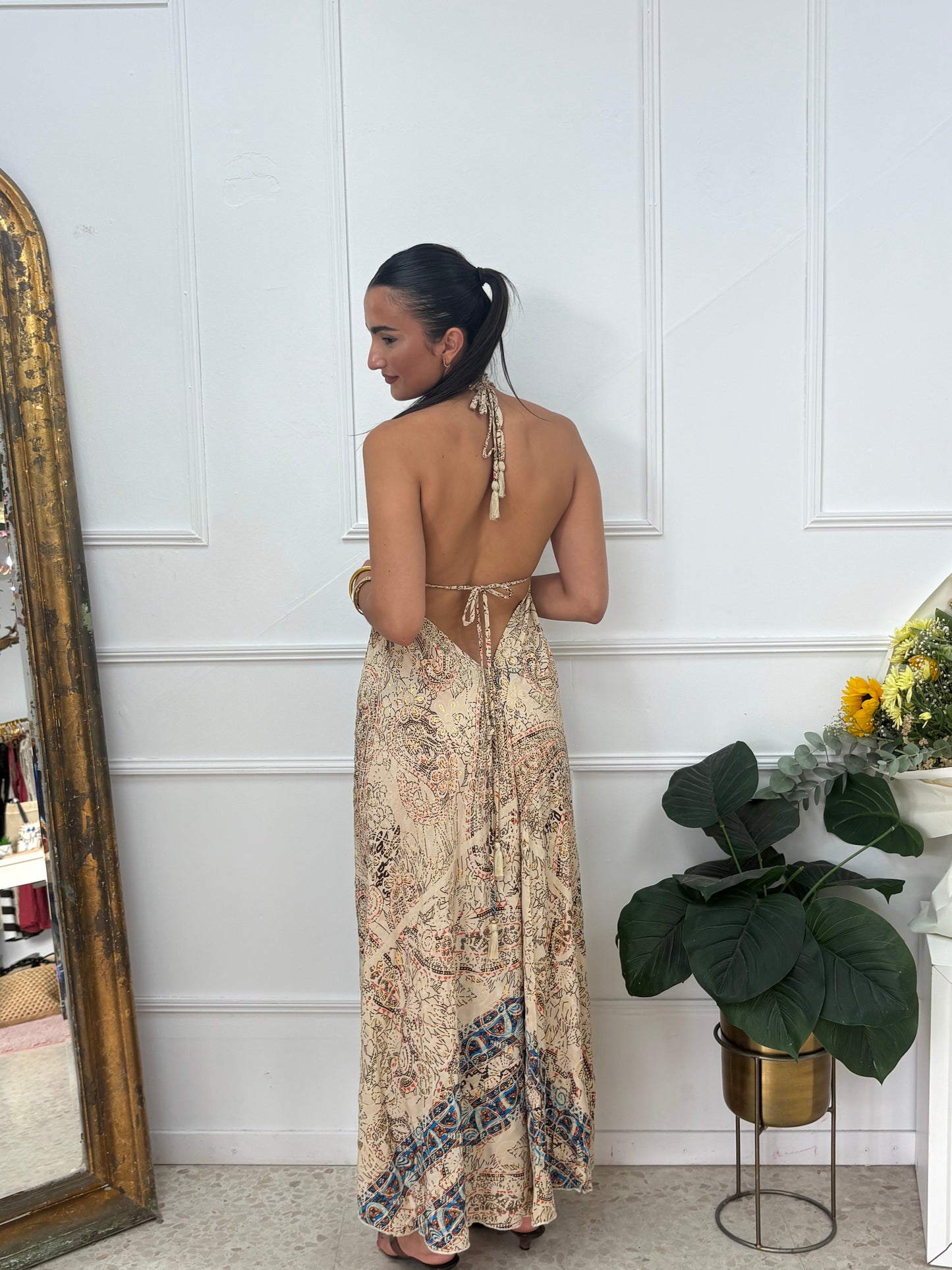 VESTIDO CAIRO MARRÓN