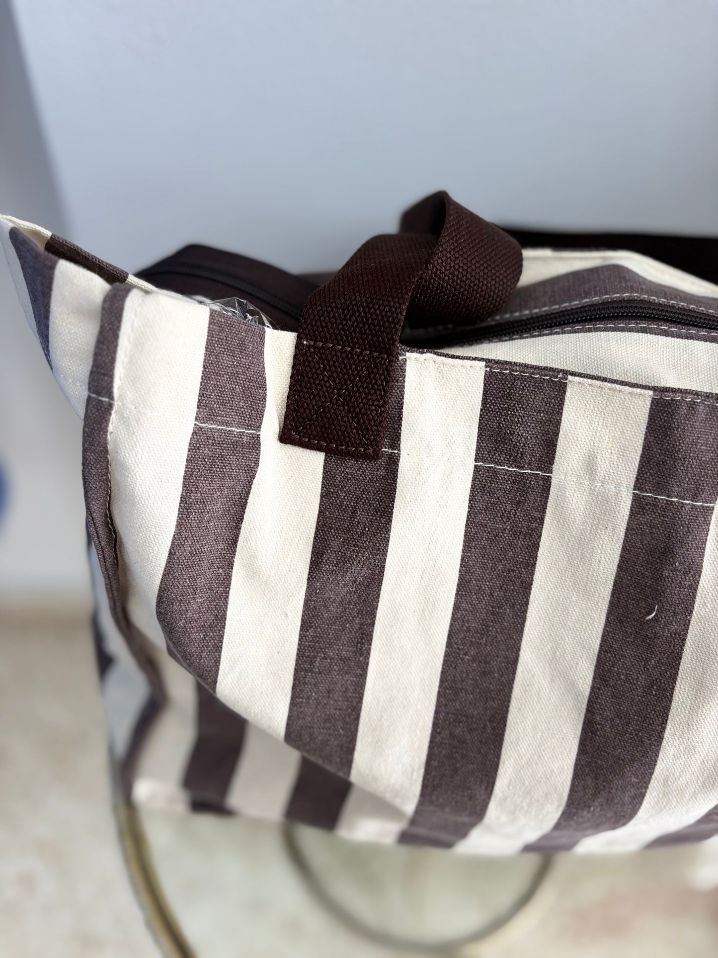 BOLSO MAXI RAYA CHOCO