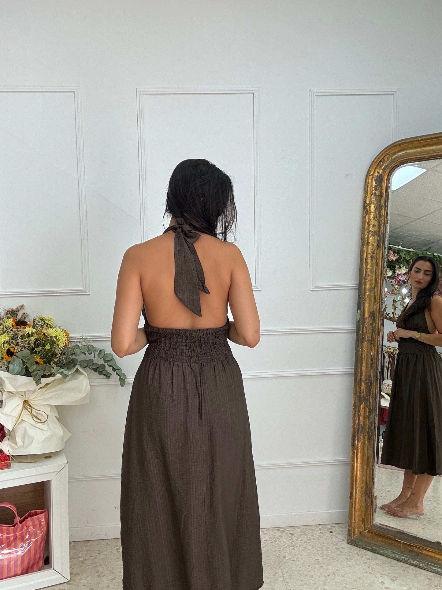 VESTIDO PHIPHI CHOCO