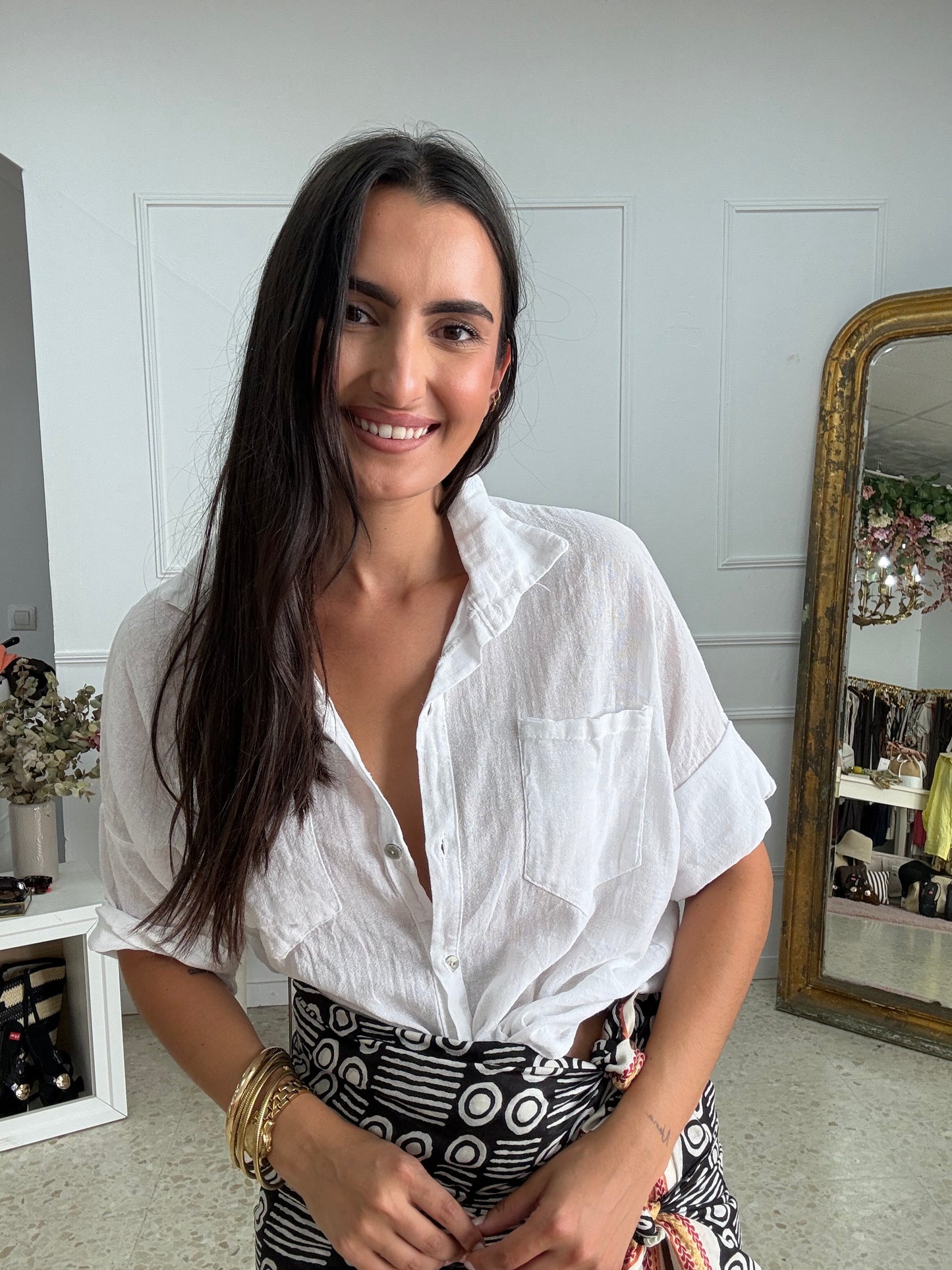 CAMISA ALGODÓN BLANCA
