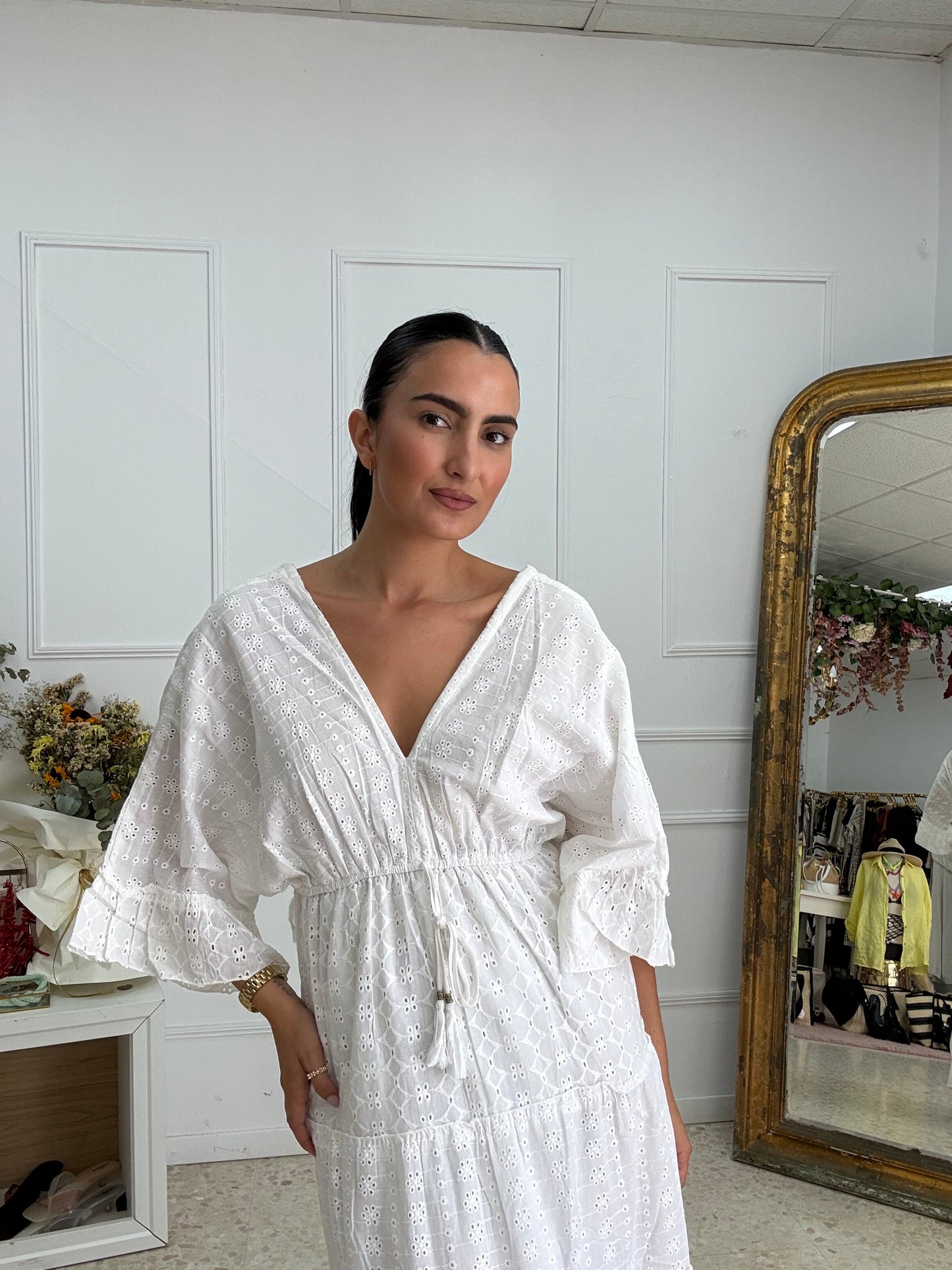 VESTIDO BLANCO CERDEÑA