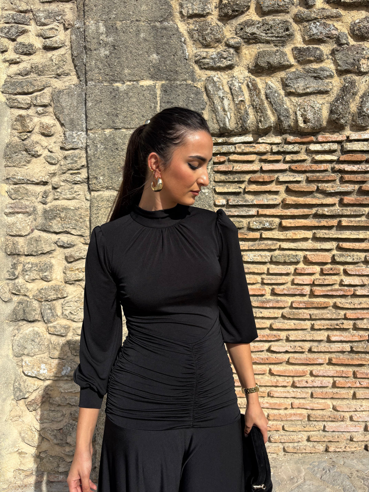 VESTIDO GHANA NEGRO