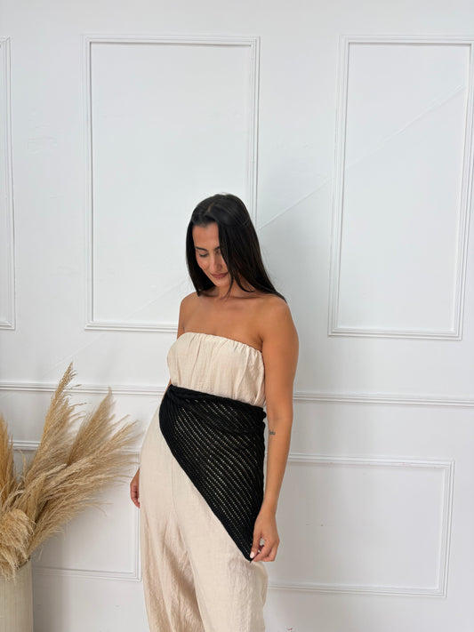PIQUILLO CROCHET NEGRO