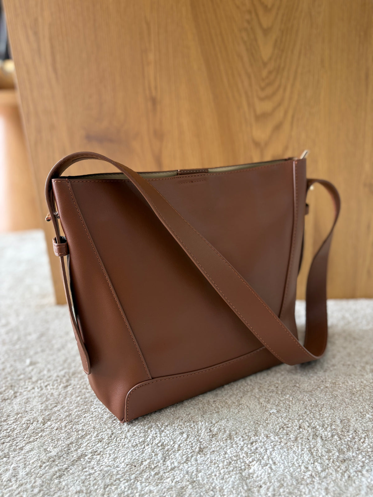 BOLSO ZARA MARRÓN