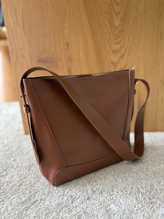 BOLSO ZARA MARRÓN