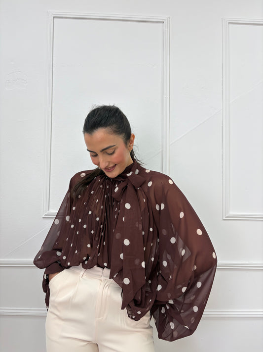 BLUSA LUNAR CHOCO