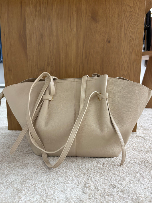 MAXI BOLSO BEIGE POLENE