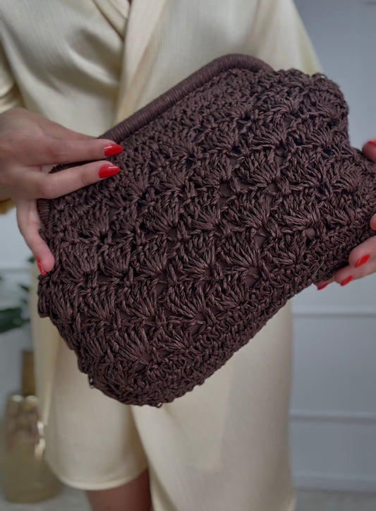 CLUTCH CHOCÓ RAFIA