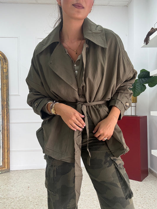 GABARDINA MARTINA VERDE