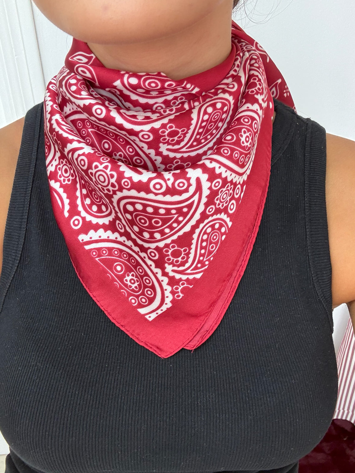 Pañuelo cachimier rojo