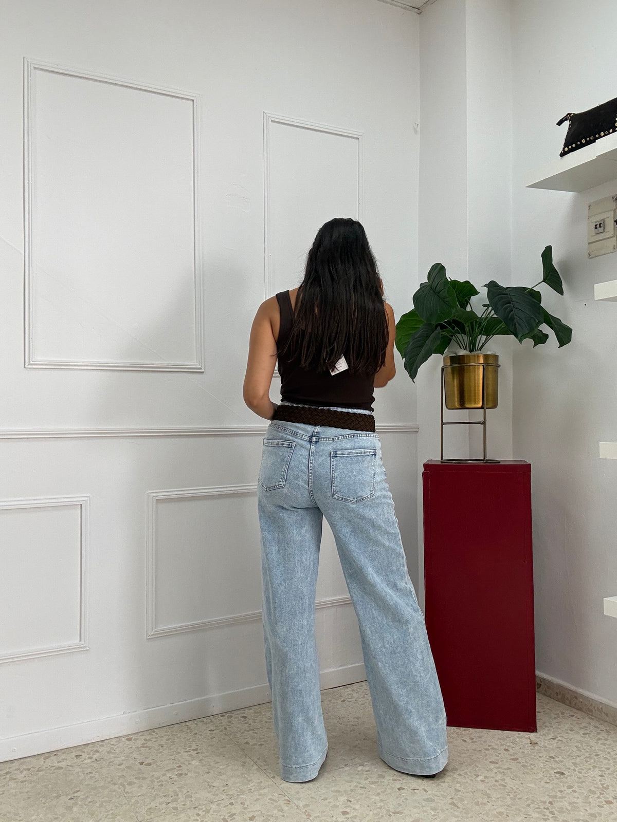 JEANS PALAZZO