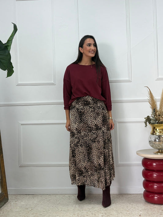 FALDA ANIMAL PRINT