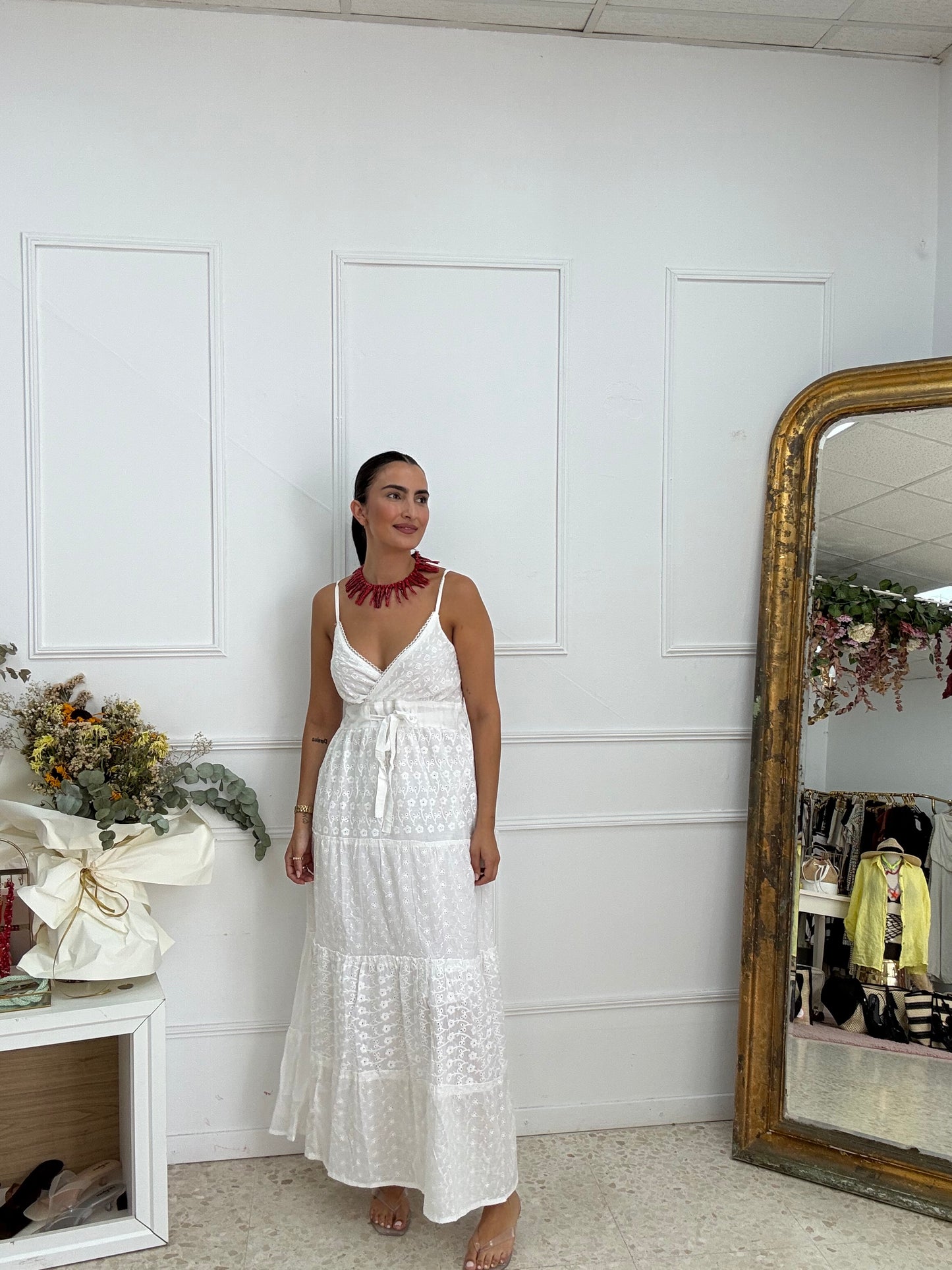 VESTIDO CERDEÑA TIRANTA