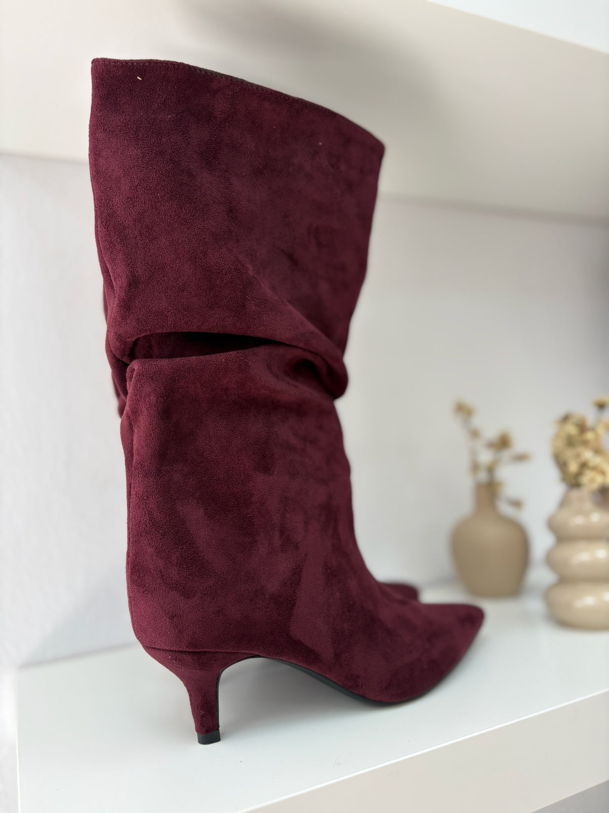 BOTA SLOUCHY BURDEOS