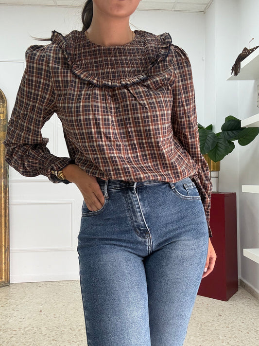 CAMISA VICHY MARINA