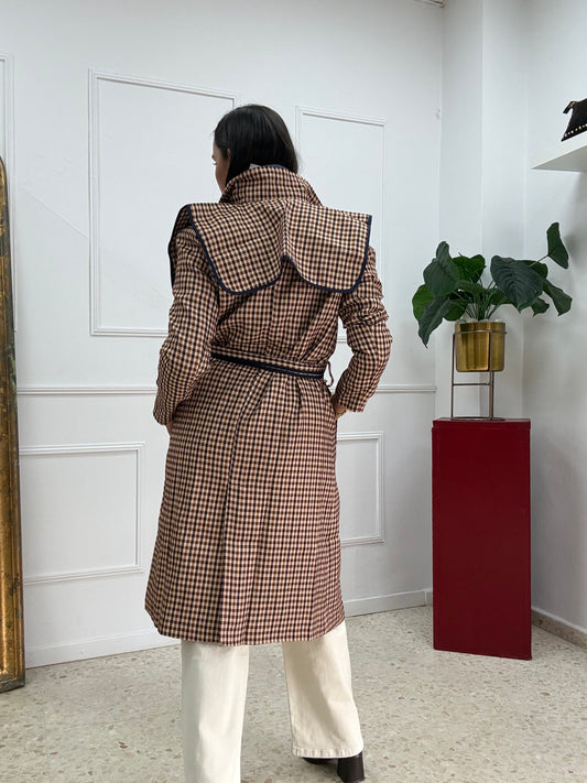 GABARDINA VICHY CUELLO
