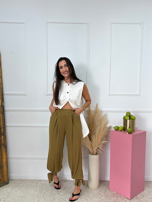 PANTALÓN NUDO ZARA