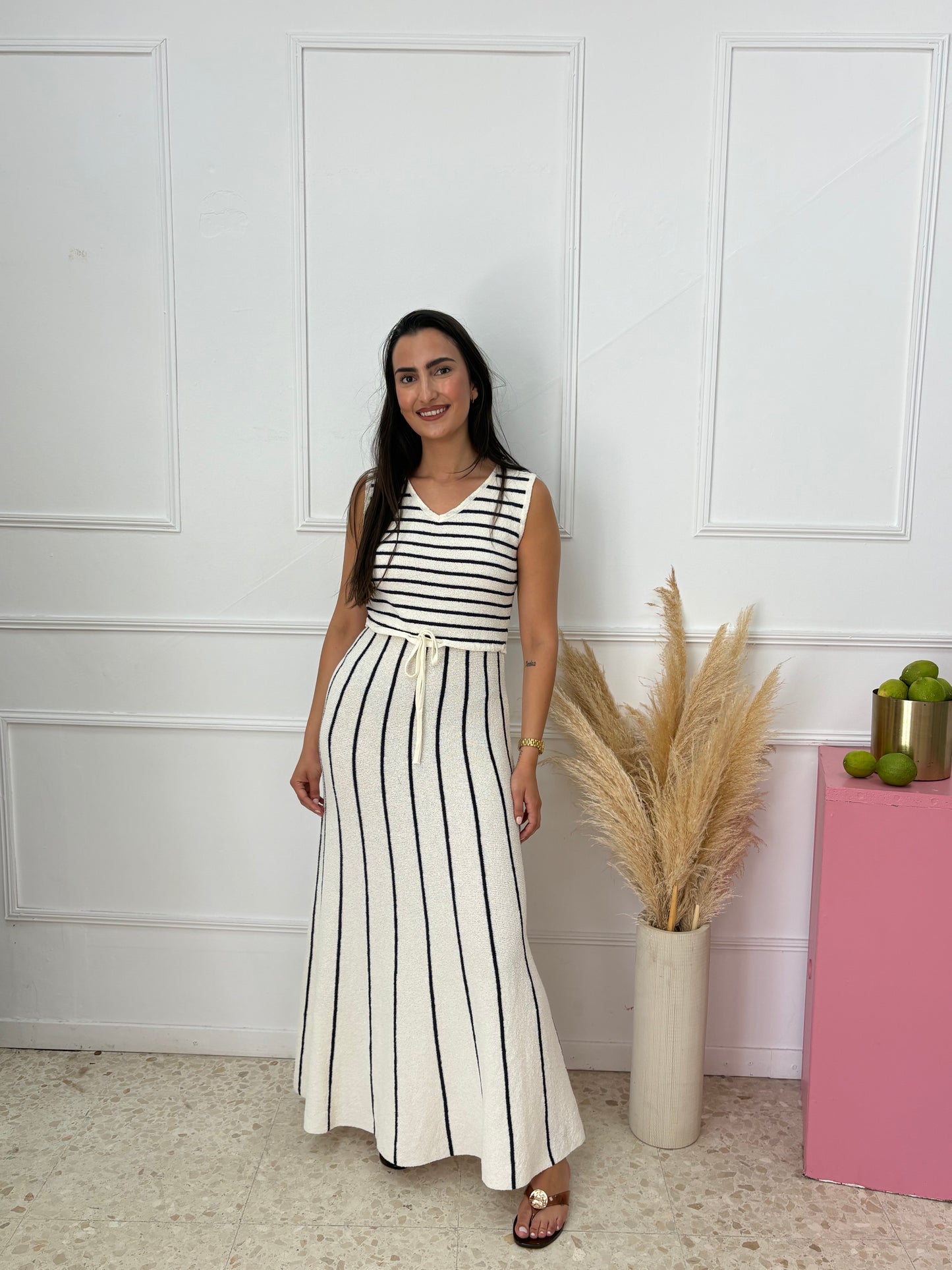 VESTIDO BARBATE BLANCO