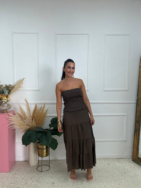 VESTIDO LAURA CHOCO