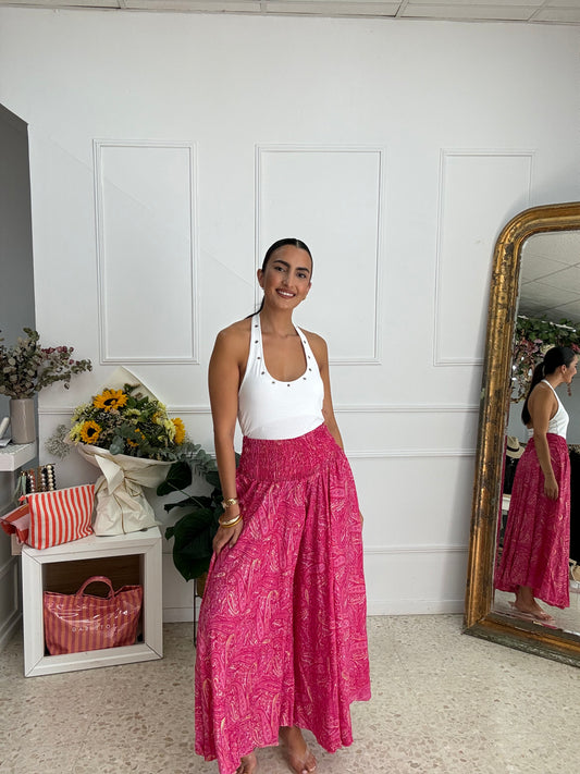 PANTALON CACHIMIER FUCSIA