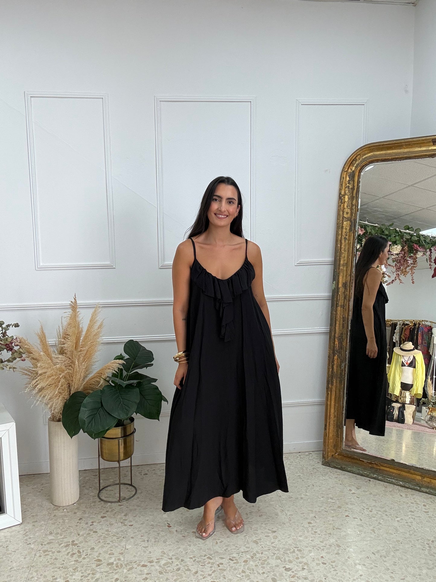 VESTIDO VOLANTE