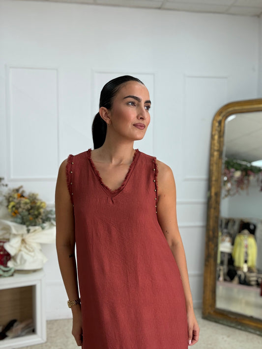 VESTIDO TACHAS
