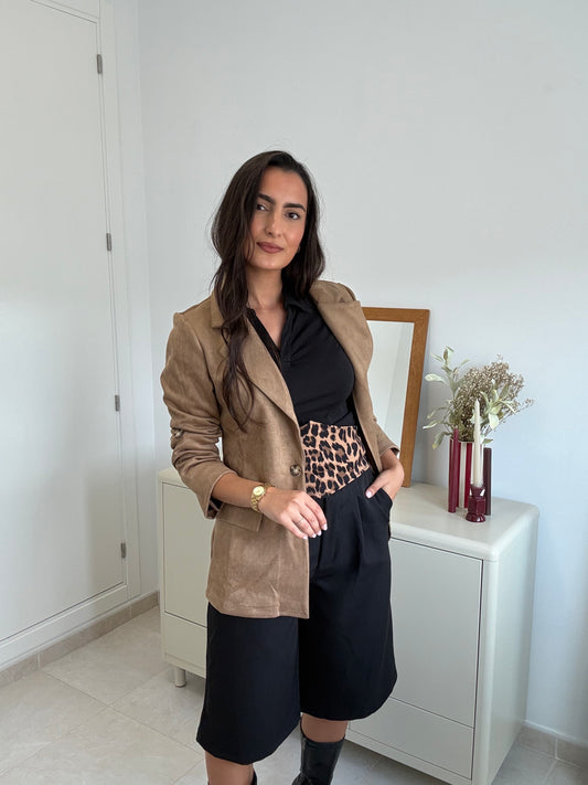 BLAZER ANTE CAMEL