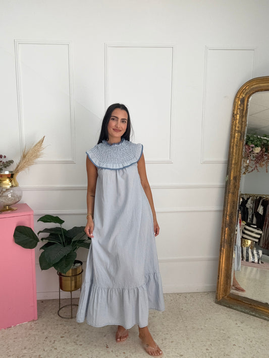 VESTIDO CUELLO BEBÉ