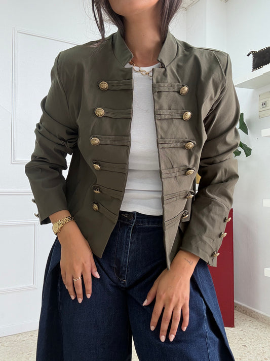 CHAQUETA NAPOLEÓN VERDE
