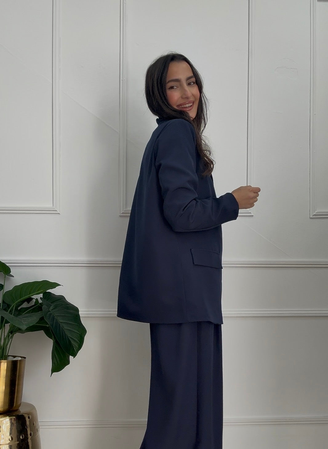 BLAZER AZUL MARINA