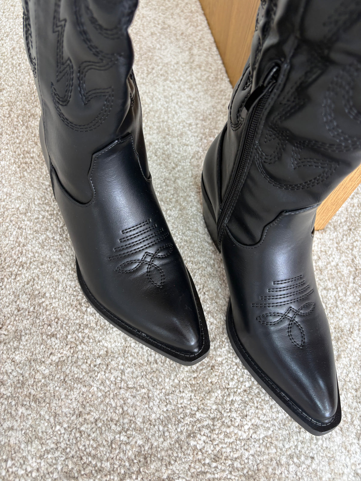 BOTA COWBOY NEGRA