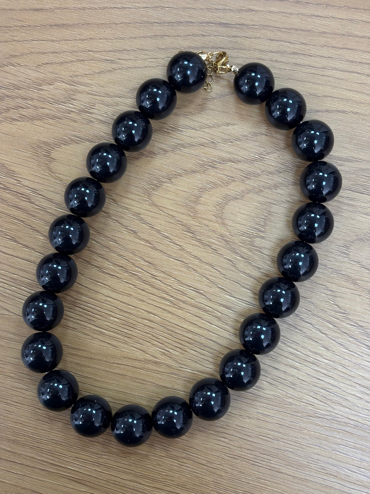 COLLAR MAXI BOLA NEGRA