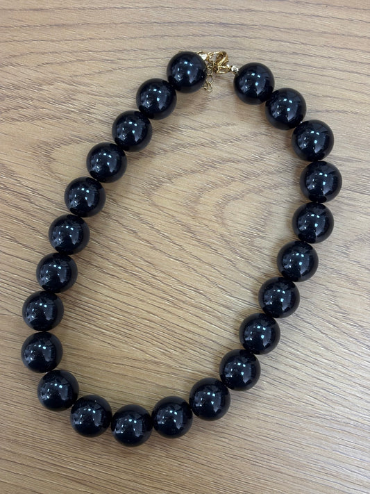 COLLAR MAXI BOLA NEGRA