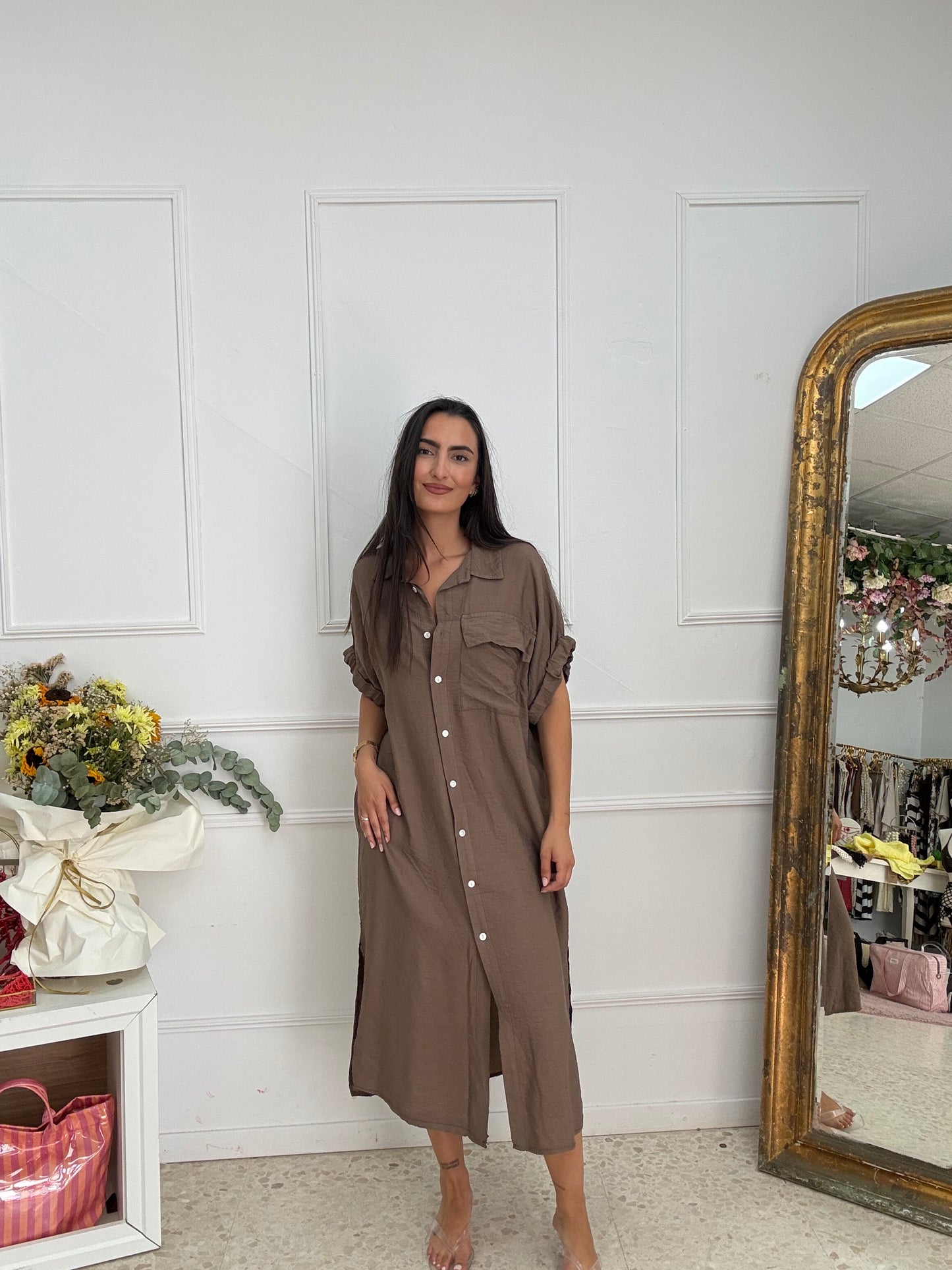 VESTIDO CAMISERO