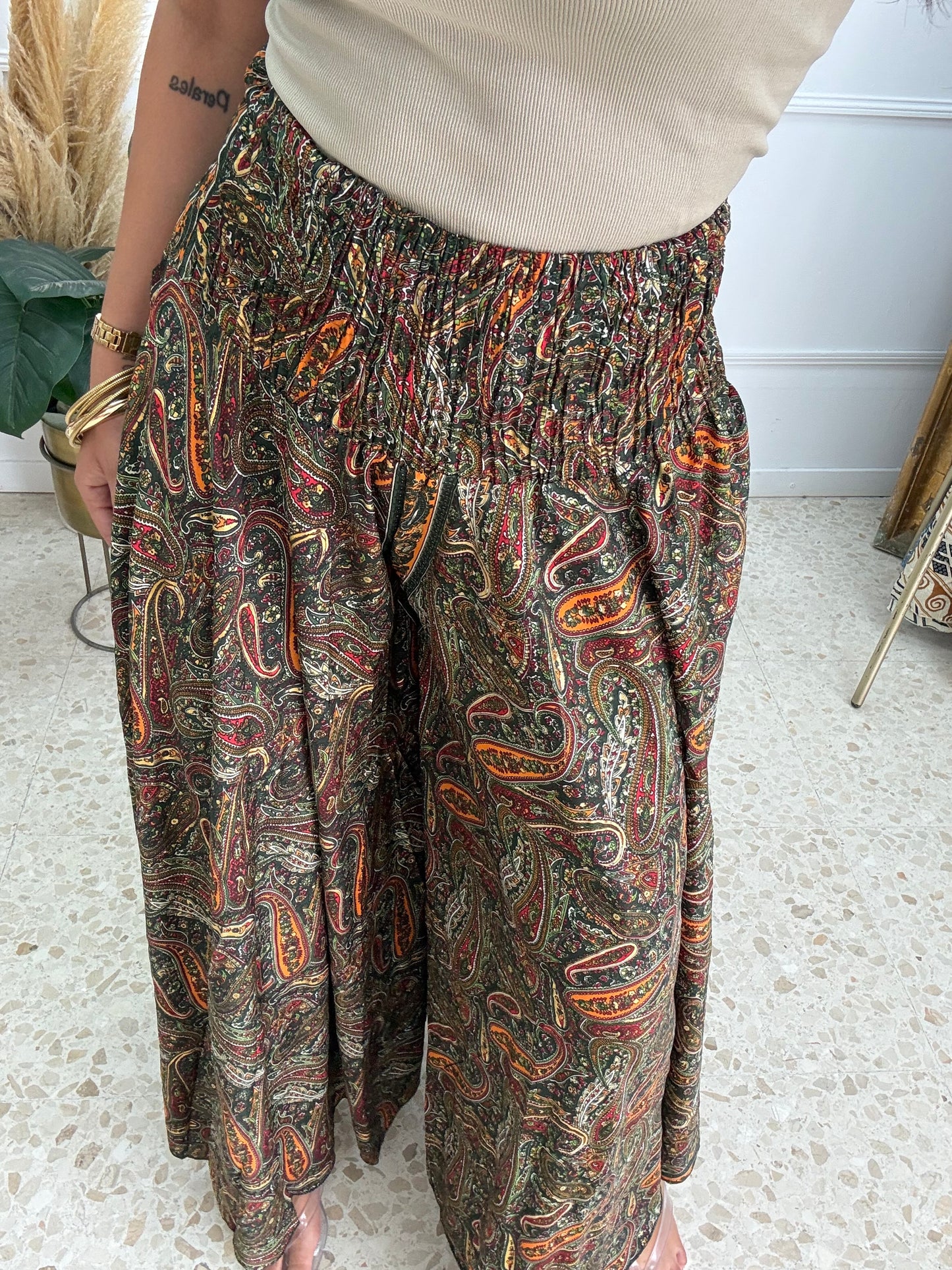 PANTALÓN CACHIMIER VERDE