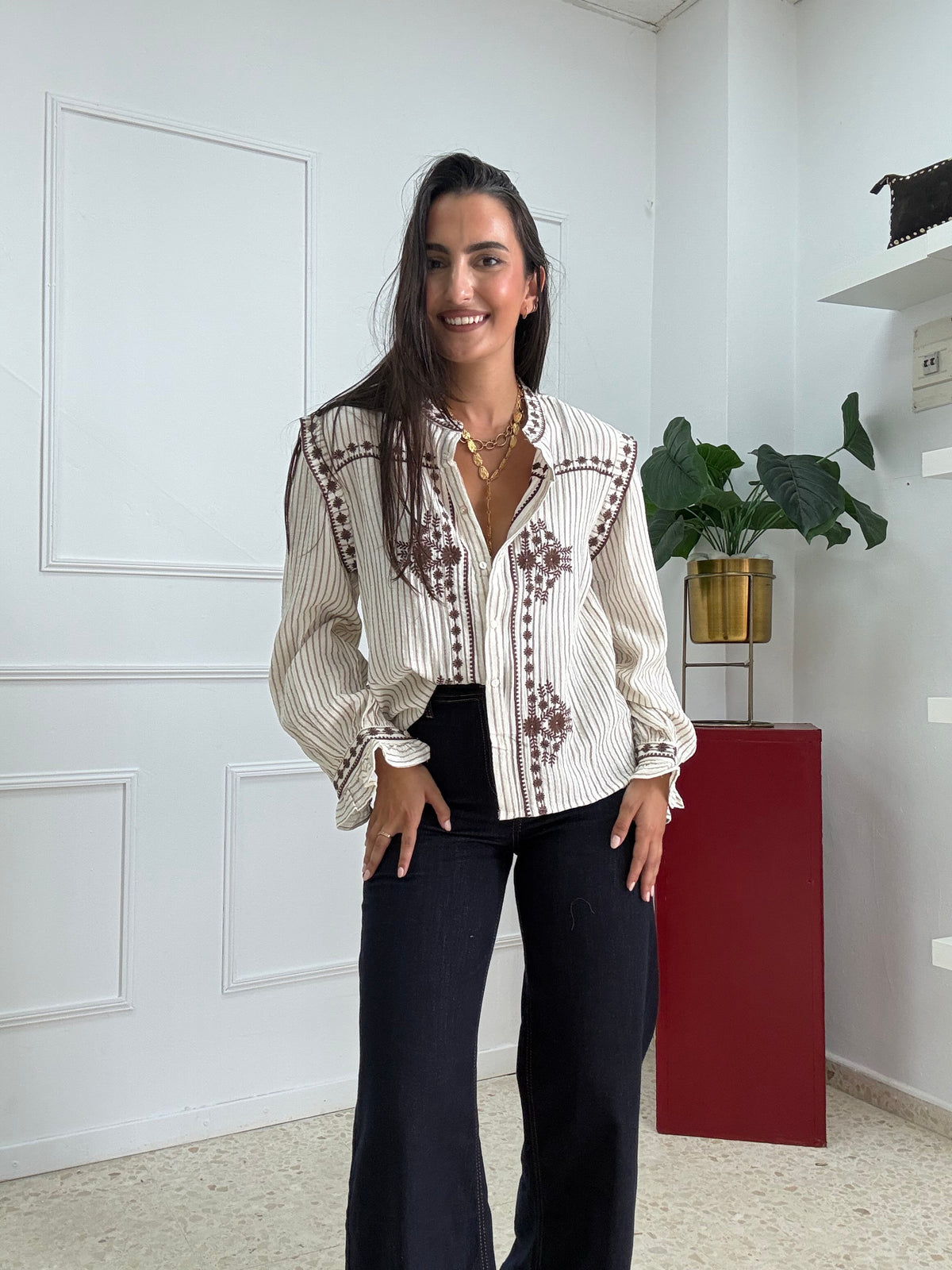 CAMISA RAYA