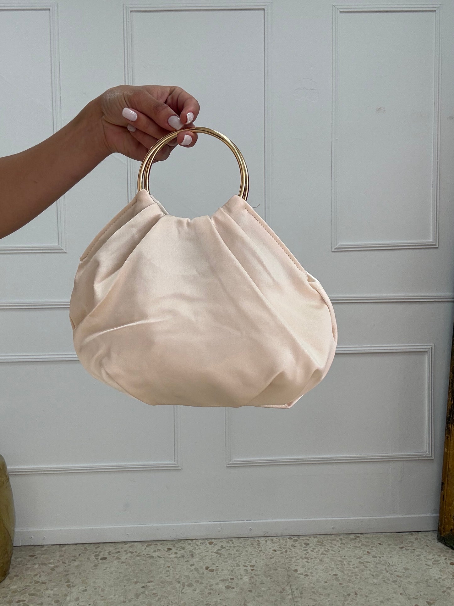 BOLSITO SATÉN BEIGE