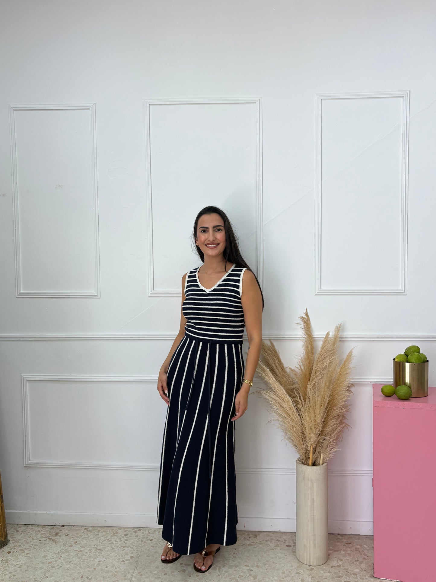 VESTIDO BARBATE MARINO