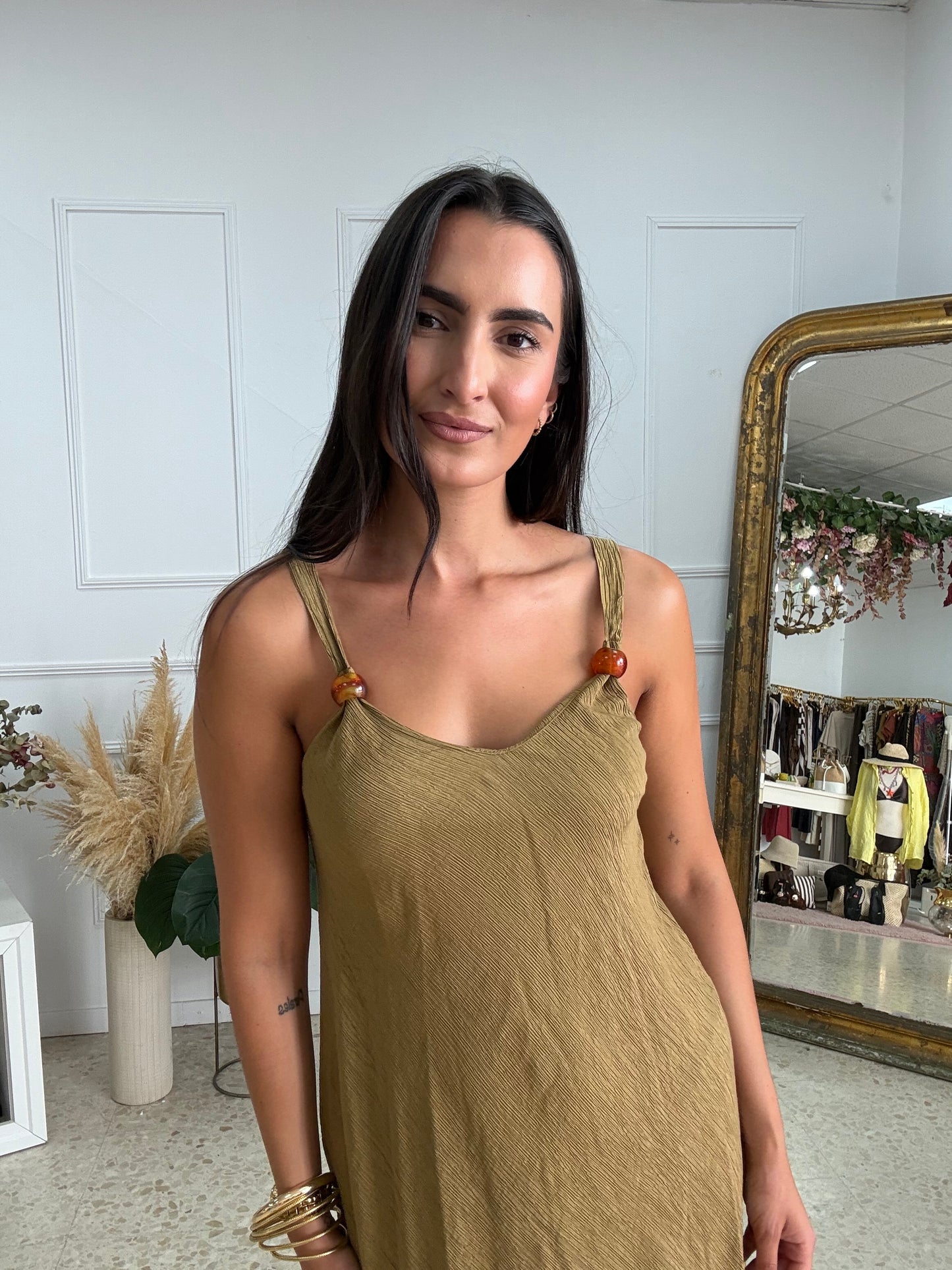 VESTIDO DETALLE BOLA