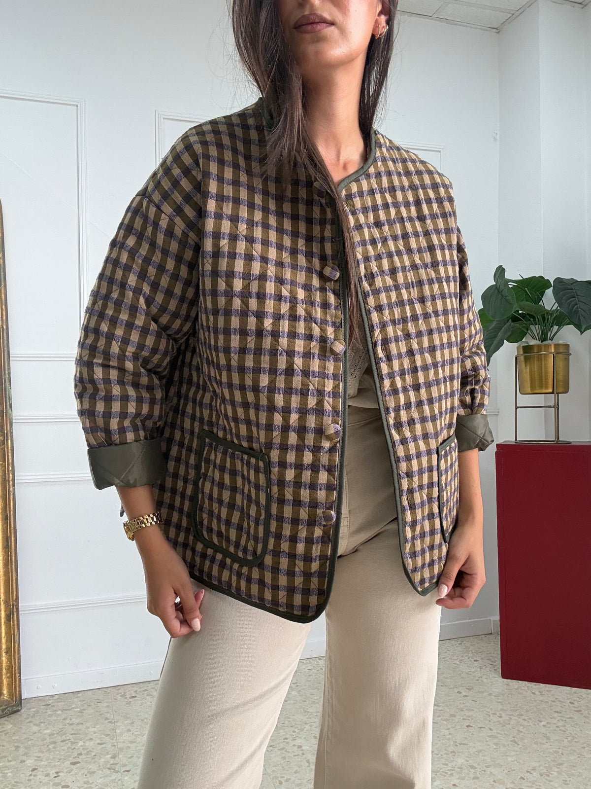 CHAQUETA VICHY