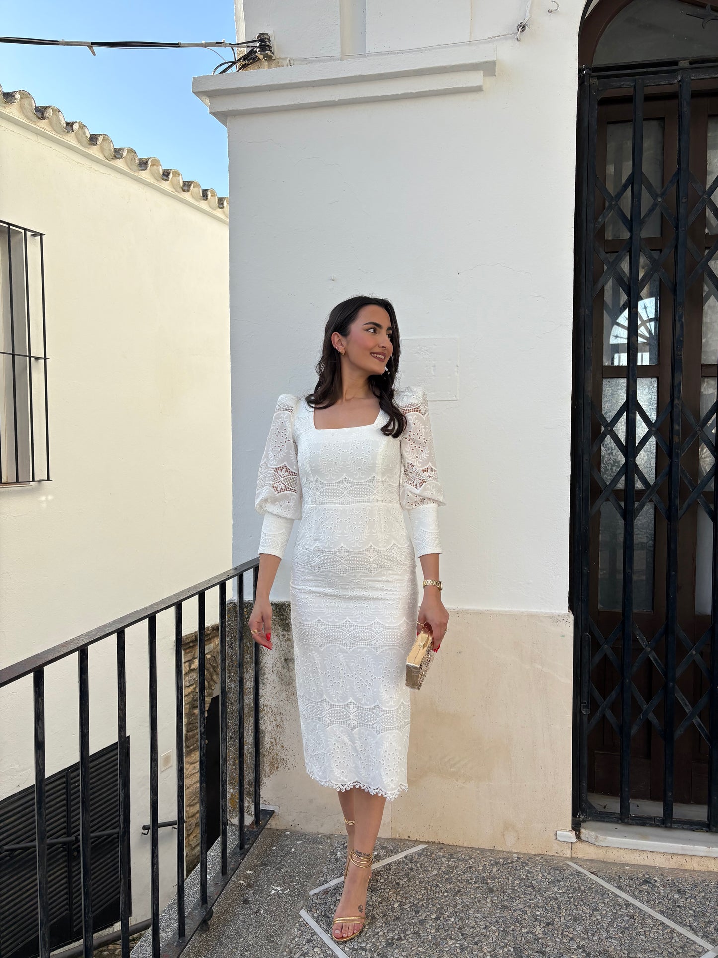 VESTIDO BATISTA BORDADO