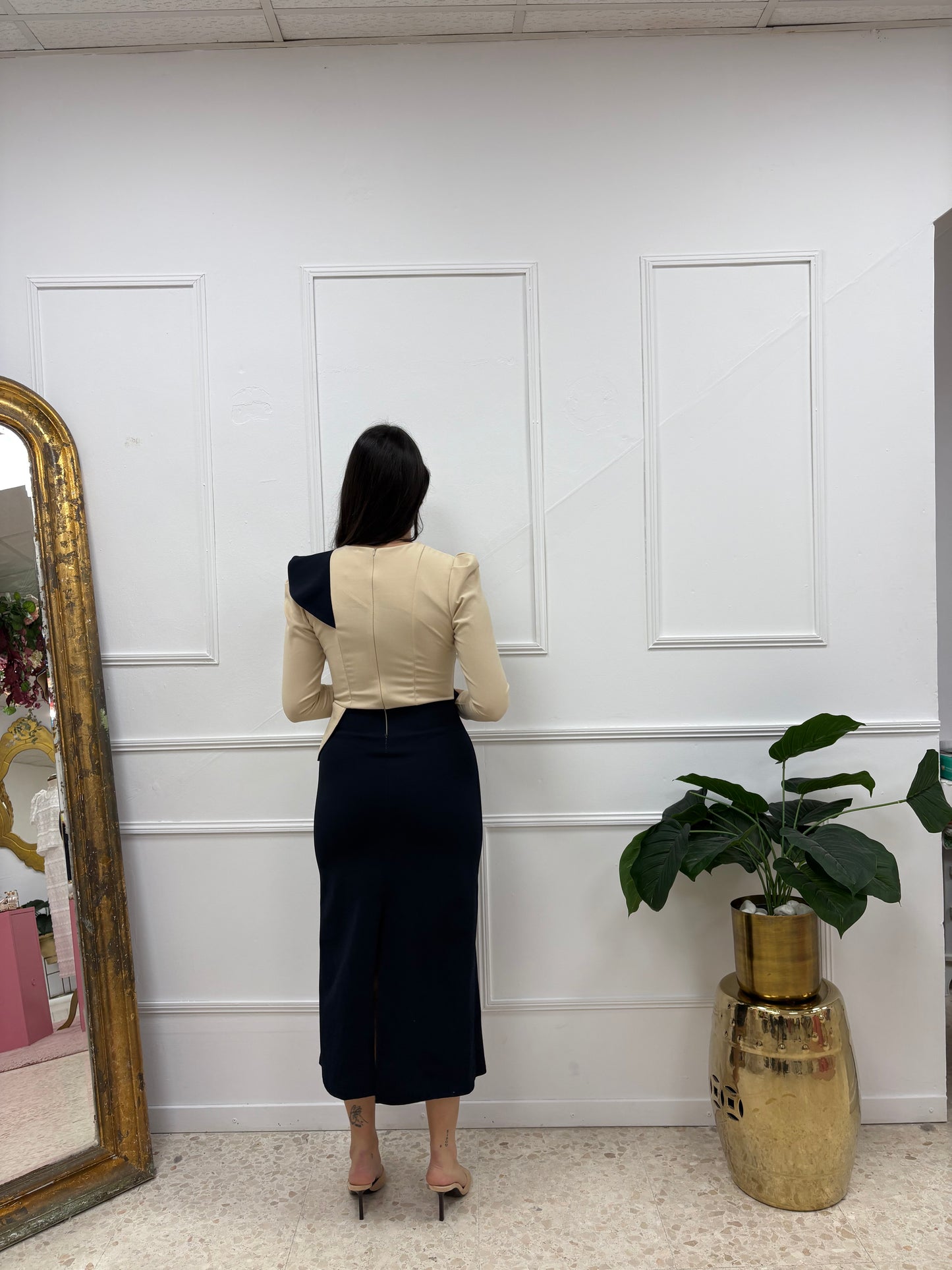 VESTIDO VOLANTE