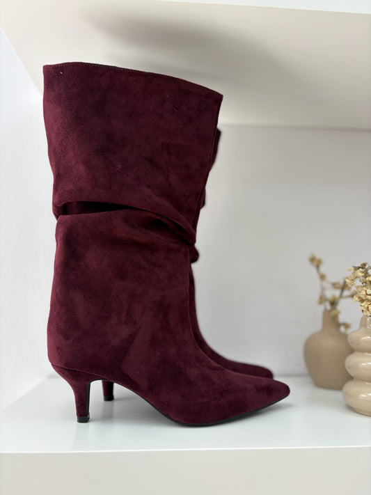 BOTA SLOUCHY BURDEOS