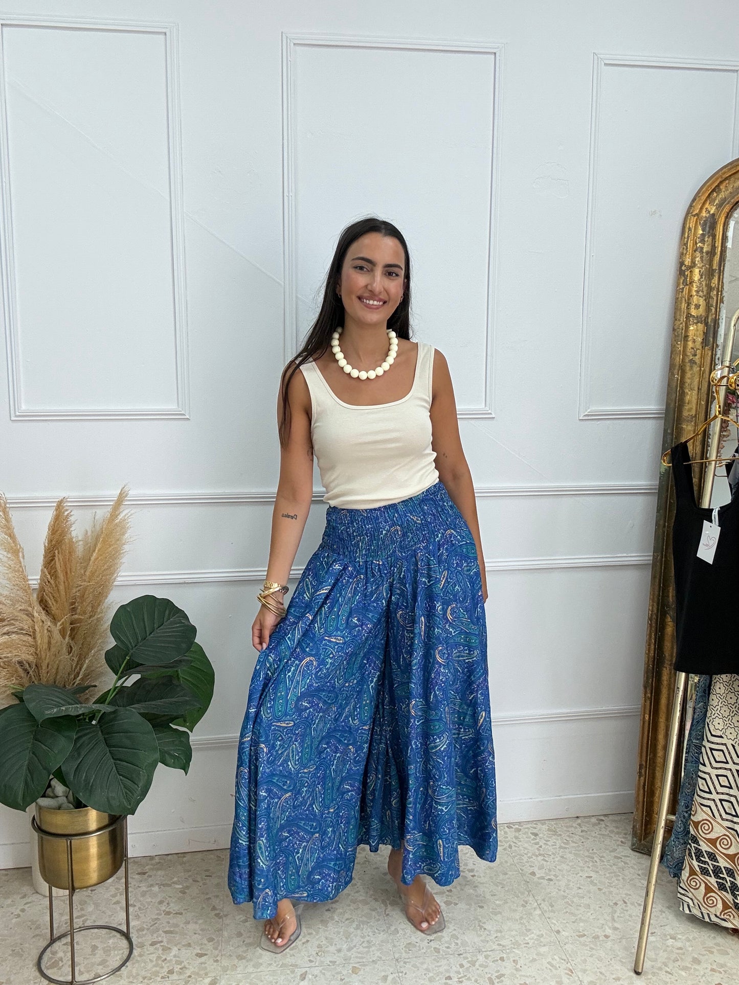 PANTALÓN CACHIMIER AZUL